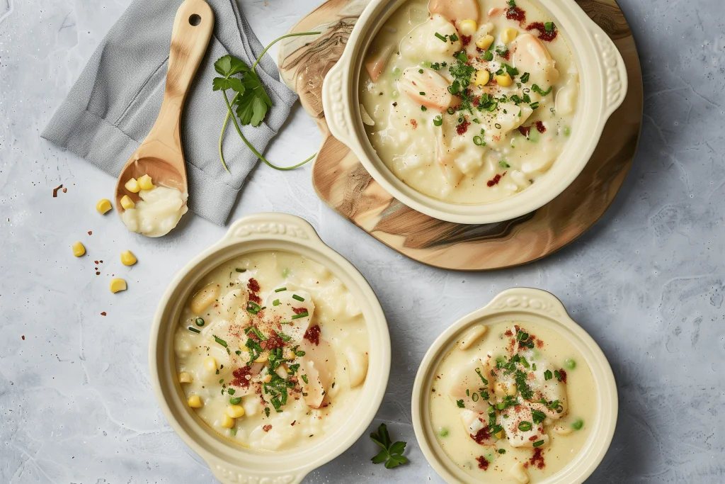 Kokos-Mais-Fisch-Eintopf