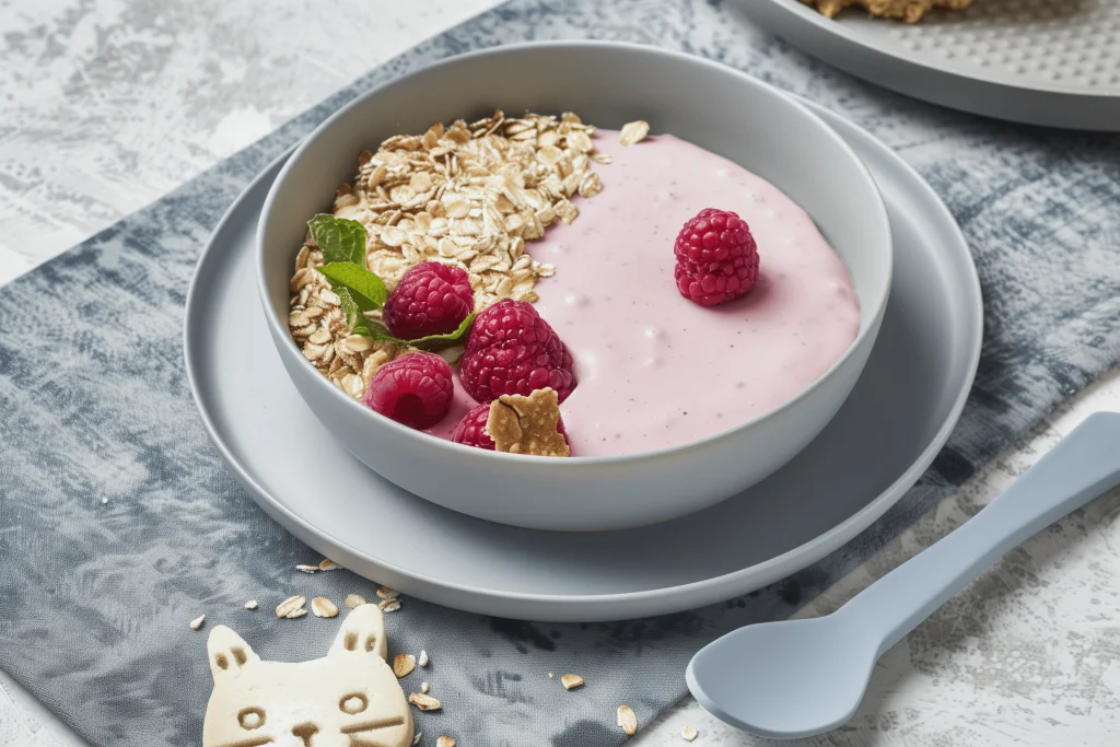 Berry Cheesecake Bowl With Toasted Oat Crumb
