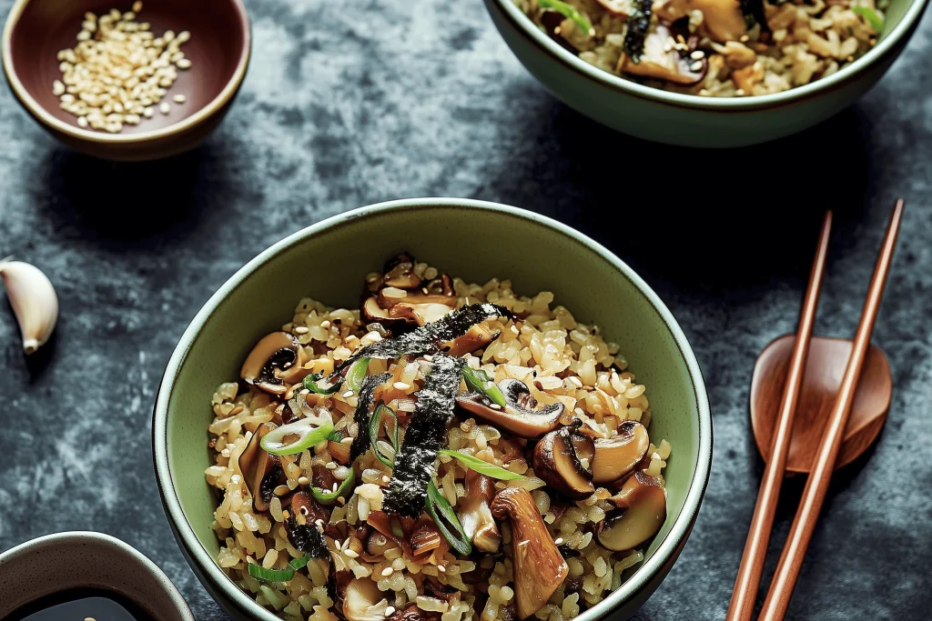 Mushroom Fried Rice