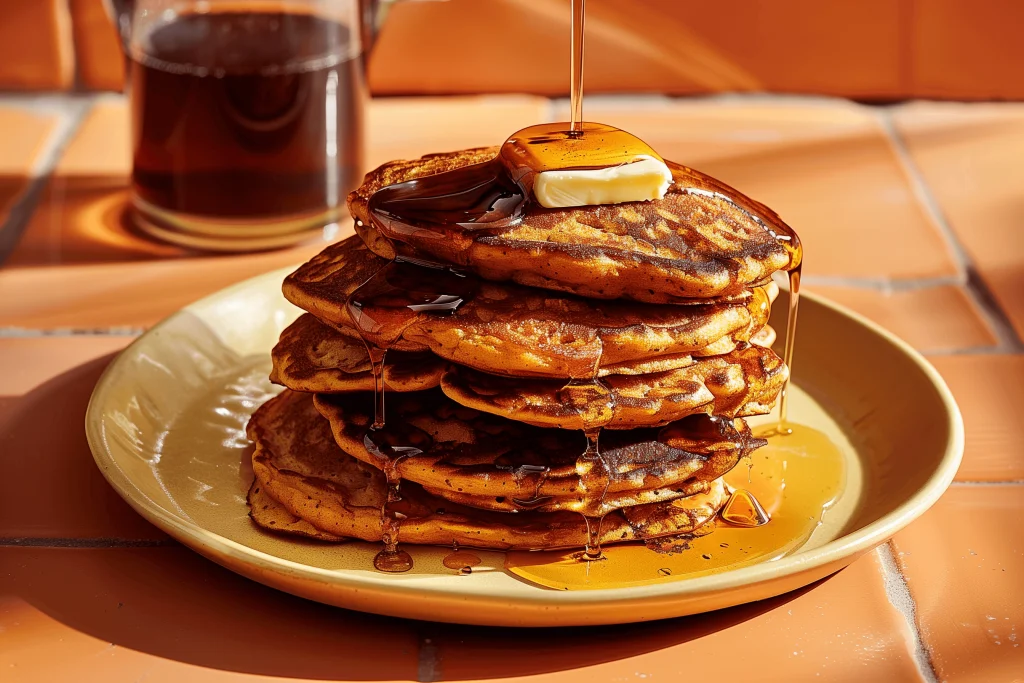 Süßkartoffel-Pfannkuchen