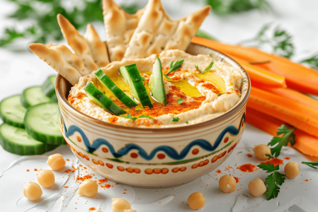 Hummus and Baby Friendly Dunkers