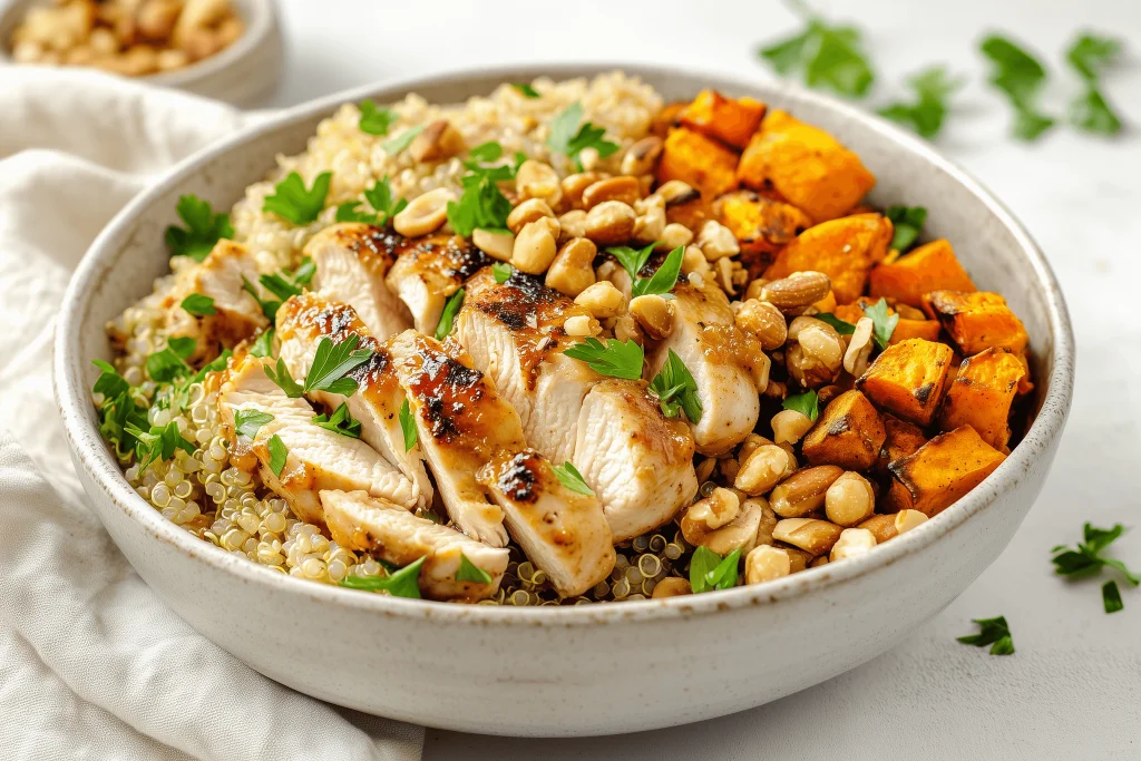 Harvest Bowl with Honey Mustard