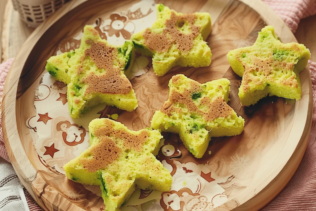 Polenta- und Brokkoli-Scheiben