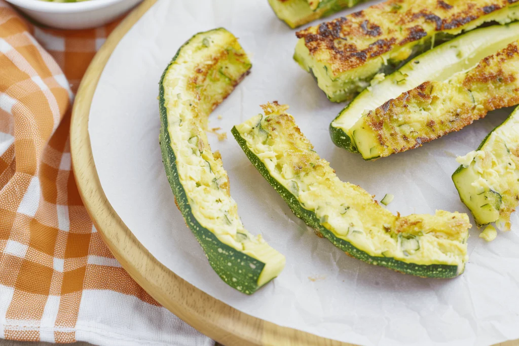 Zucchini-Eier-Finger