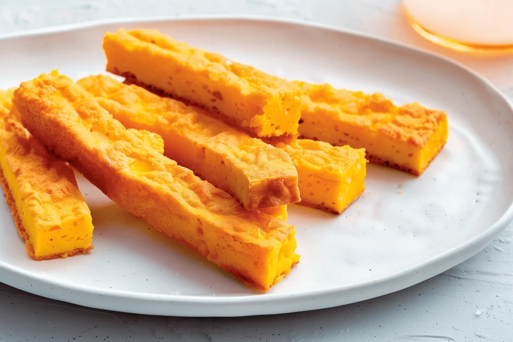 Pumpkin Cheese Sticks