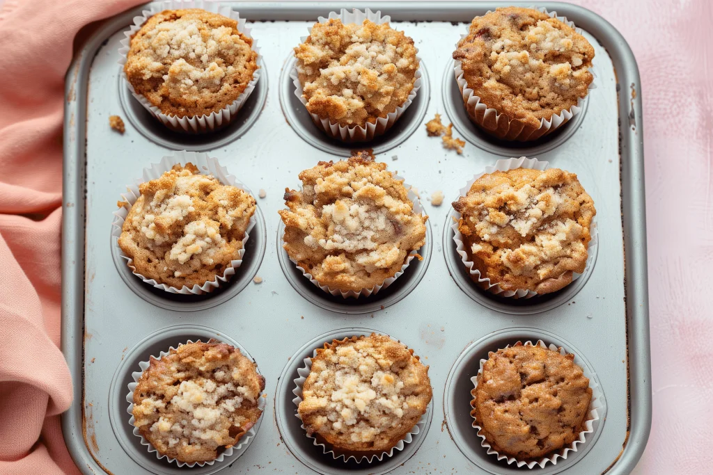 Süßkartoffel-Apfel-Zimt-Muffins