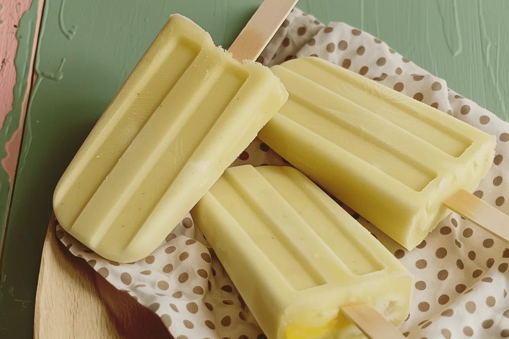 Mango Yoghurt Popsicle